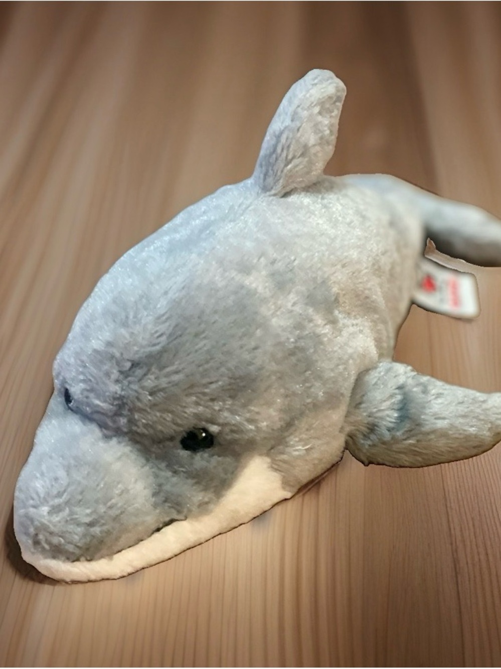 Ganz Webkinz Bottlenose Dolphin Plush HM220 Stuffed Animal Gray 11" No Code